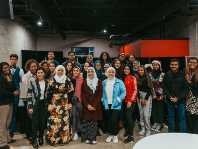 Arab American teens in the Center for Arab American Philanthropy’s Teen Grantmaking Initiative.