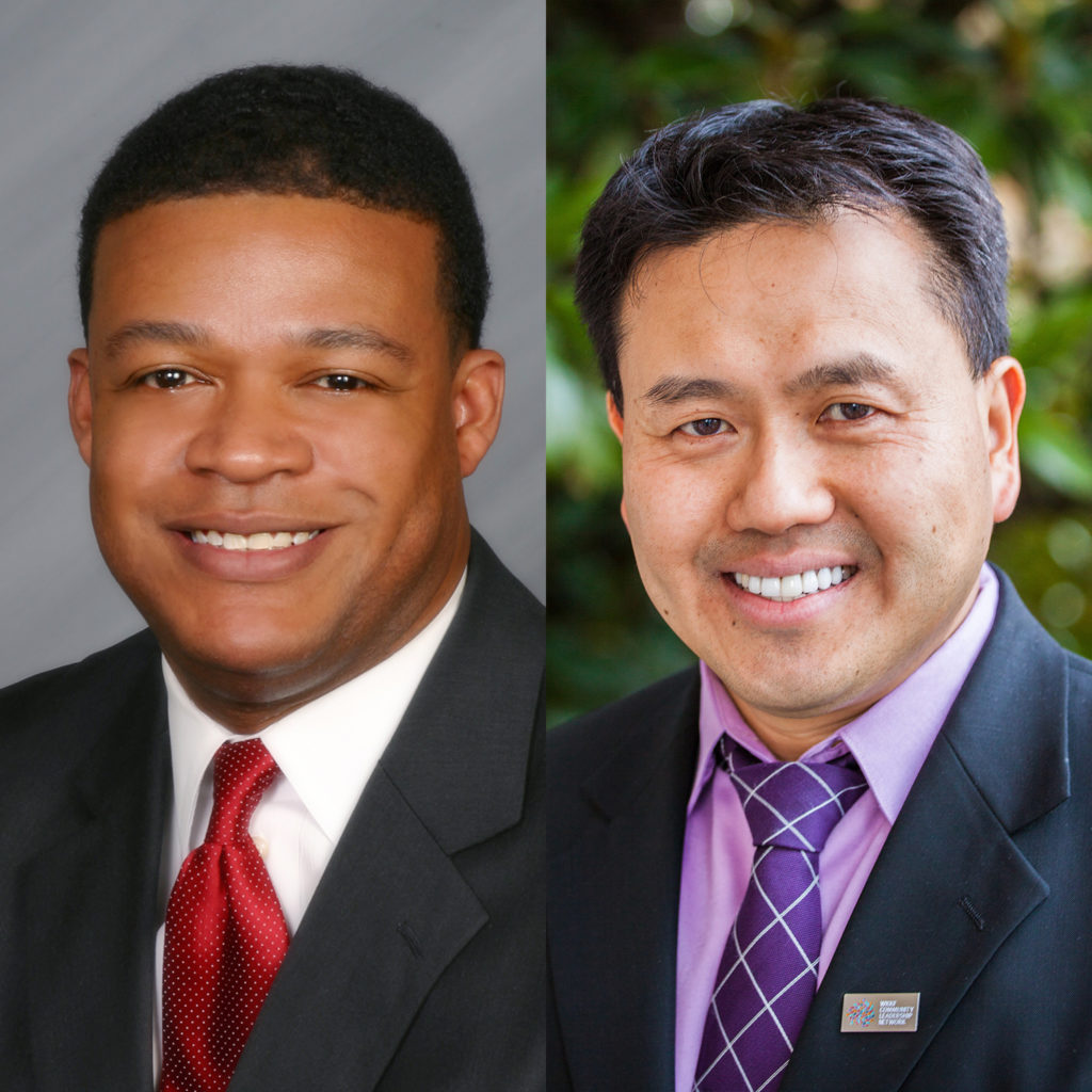 Courageous leaders -- Photos of Eric Foster & CQ Huynh