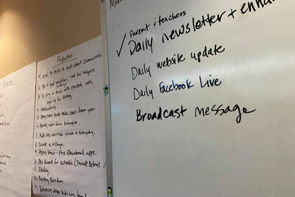 DPTV whiteboard