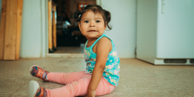 photo of child. people like Valeria Holloway are making access to early education easier
