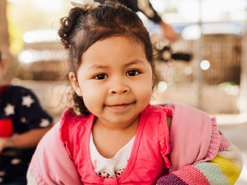 photo of child in an early education program