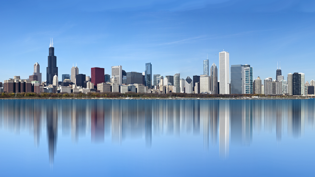 Chicago Skyline -- Logan Square is located in Chicago