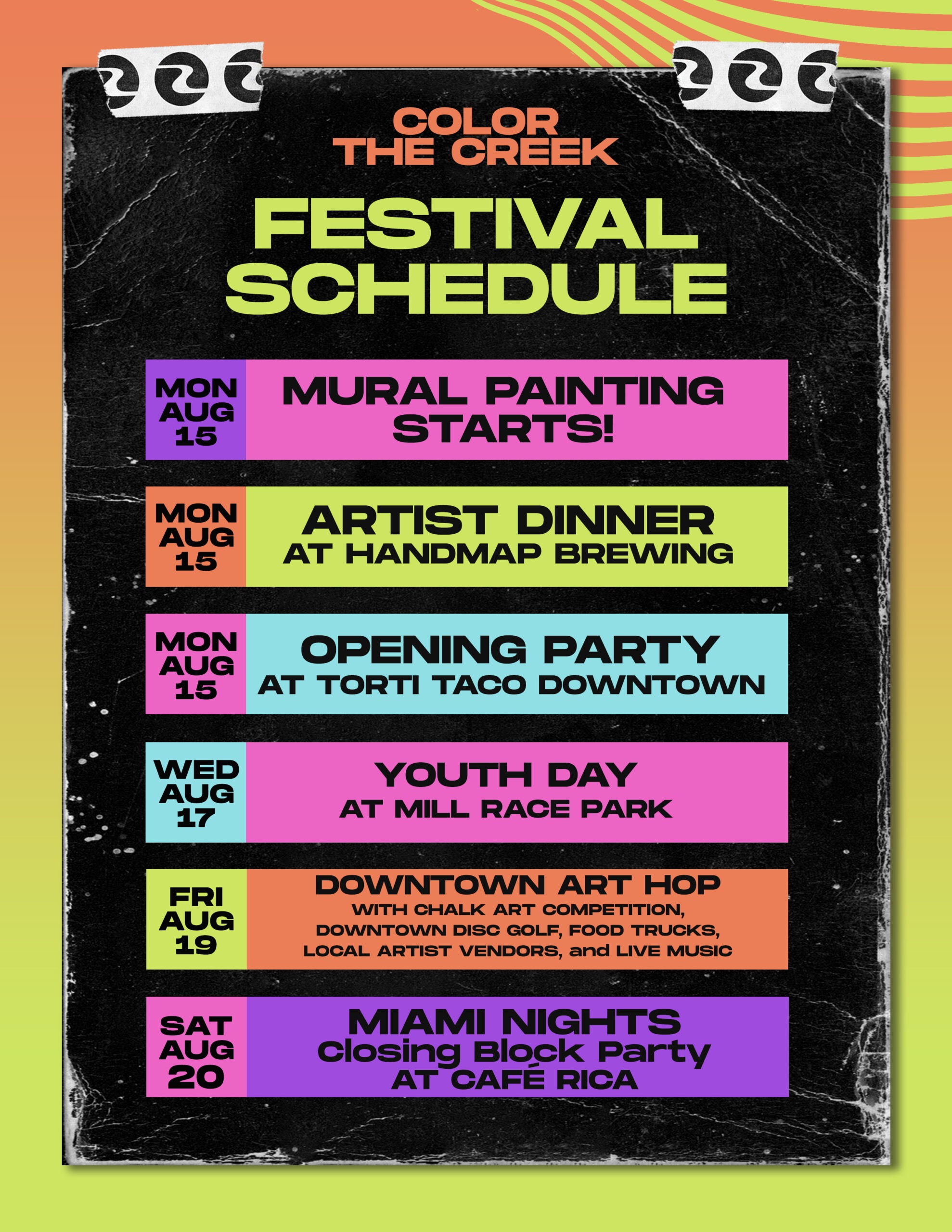 festivalschedule