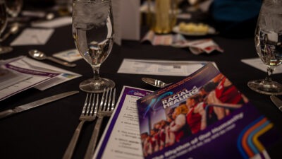 National Day of Racial Healing booklet on table | W.K. Kellogg Foundation