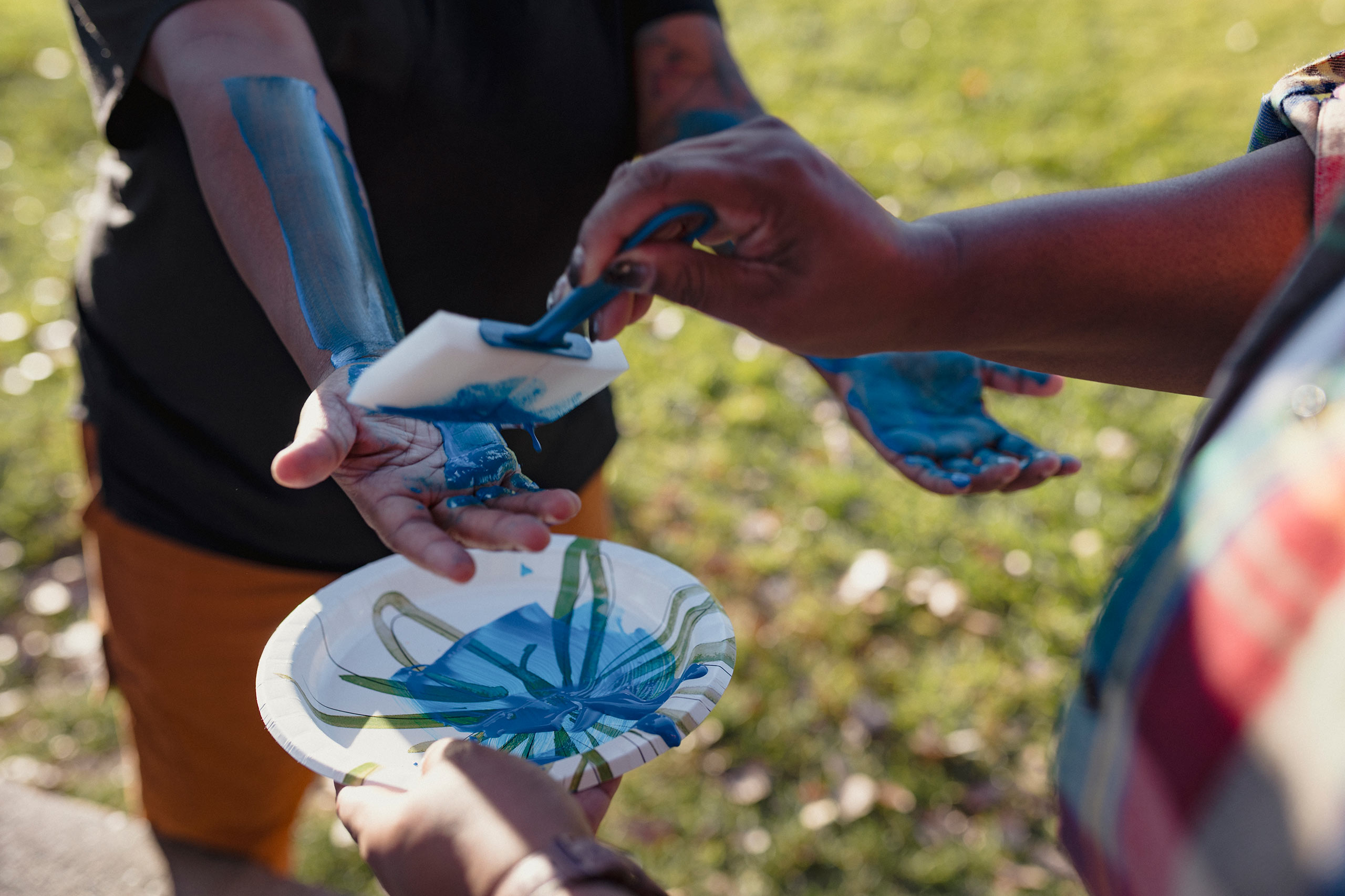 "Hug hoodies" remind BLC members of their unending support for one another.