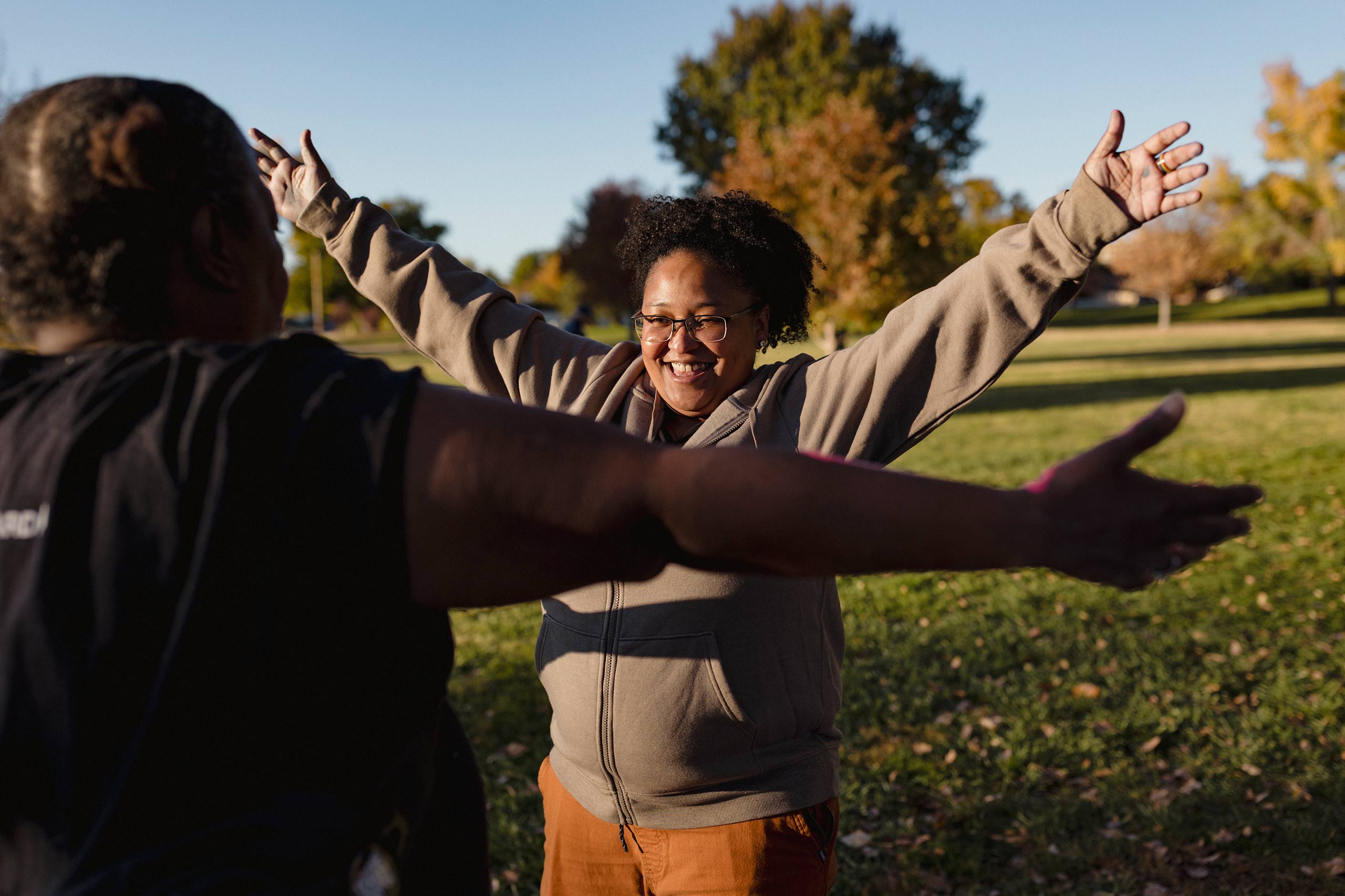 "Hug hoodies" remind BLC members of their unending support for one another.