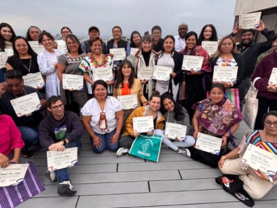 Graduates of the COPERA course.