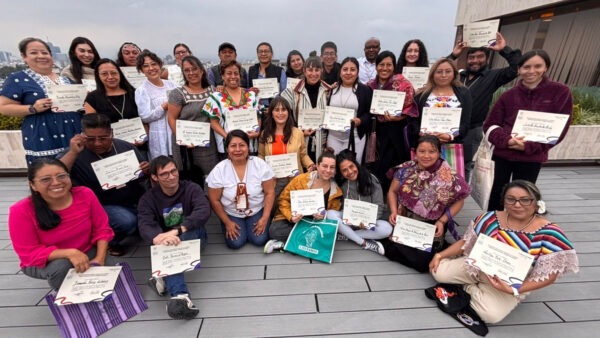 Graduates of the COPERA course.