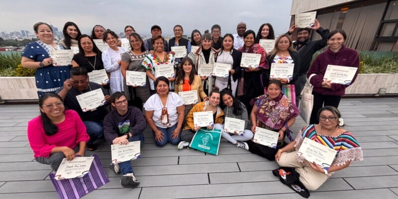 Graduates of the COPERA course.