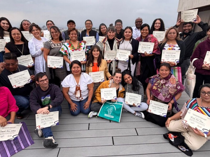 Graduates of the COPERA course.