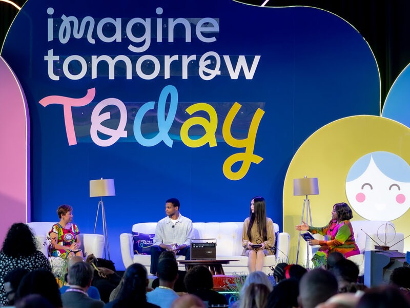 Youth and global leaders Kim Nguyen, Gédéon Jaboin and Gabriela Salomé Loaeza Santos joined Emmy Award-winning actress and talk show host Sherri Shepherd for a deep discussion with a profound message.